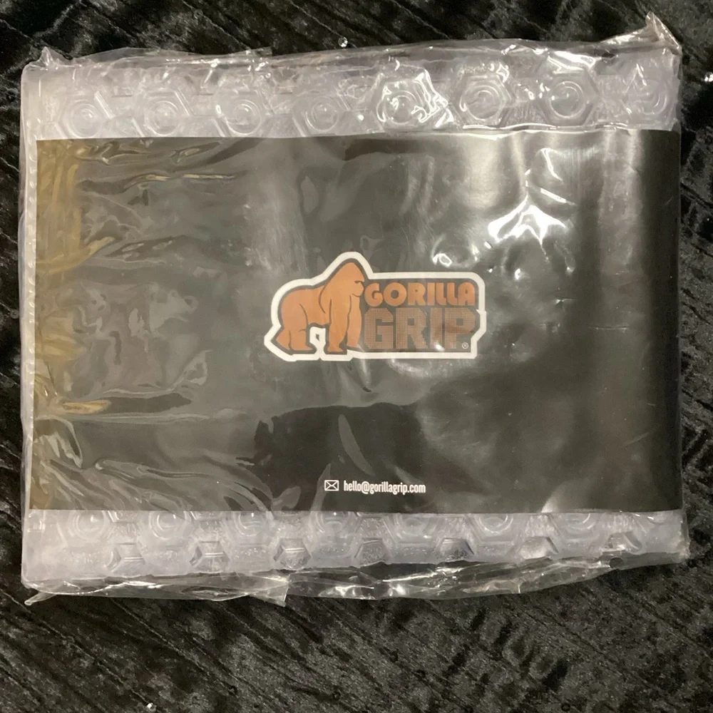Gorilla Grip Clear Bath Mat Hexagon 21 inches x 21 inches